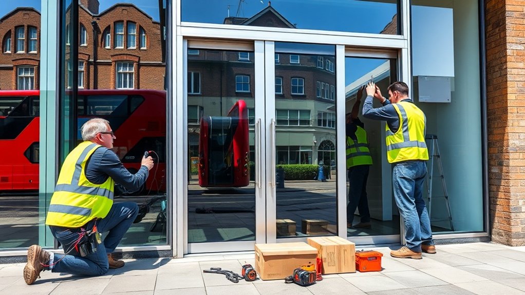 Automatic Door Installation Chiswick
