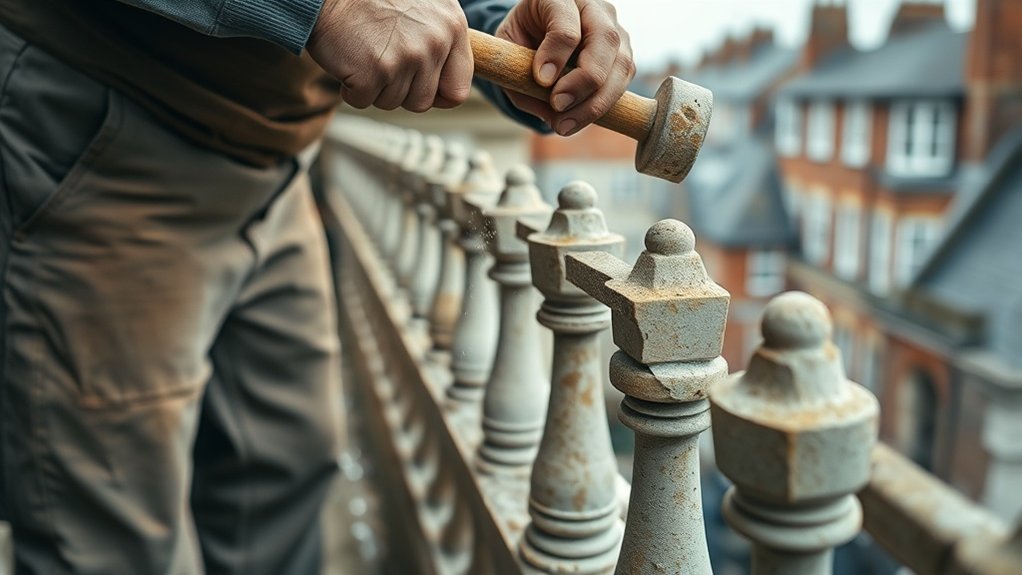 Balustrade Repair Chiswick