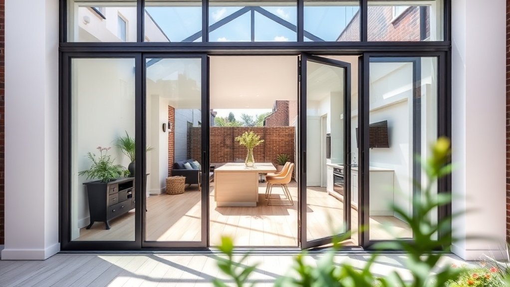 Bifold Door Glazing Chiswick