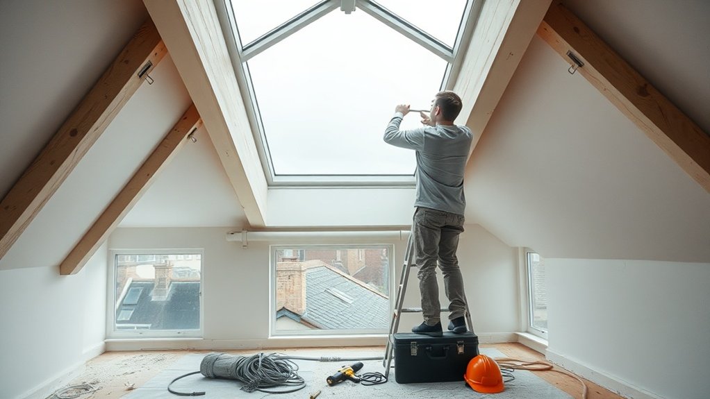 Electric Skylight Installation Chiswick