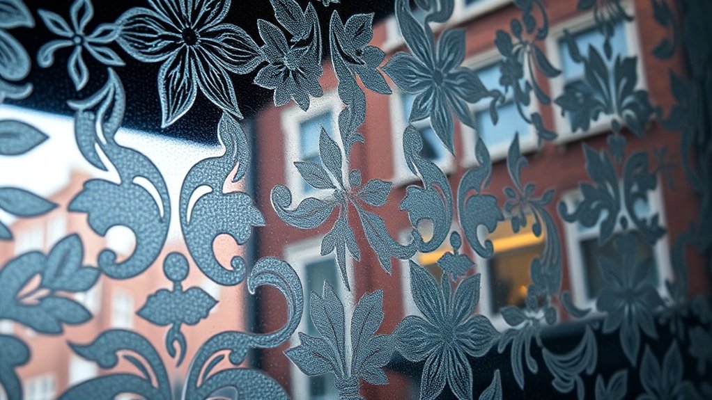Patterned Decorative Glass Chiswick