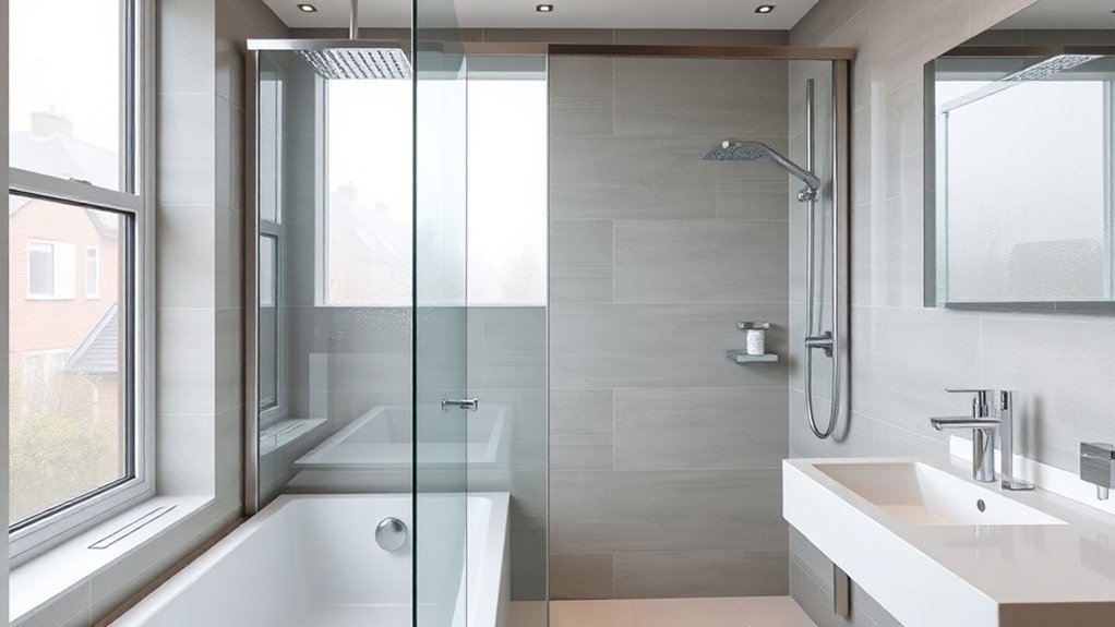 Semi-Frameless Shower Screens Chiswick