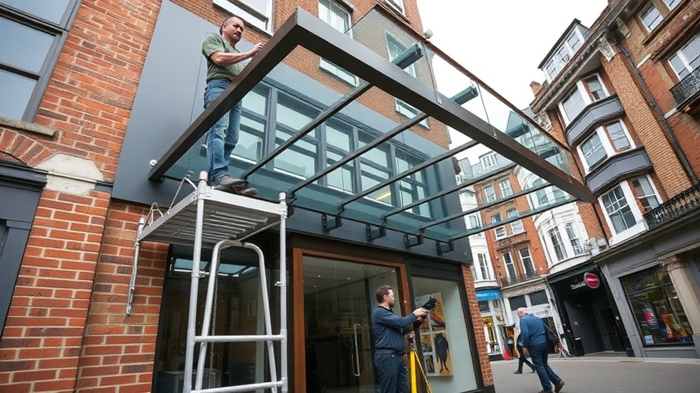 Shopfront Canopy Chiswick