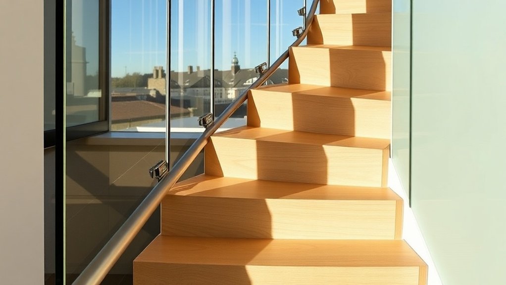Staircase Glass Panels Chiswick