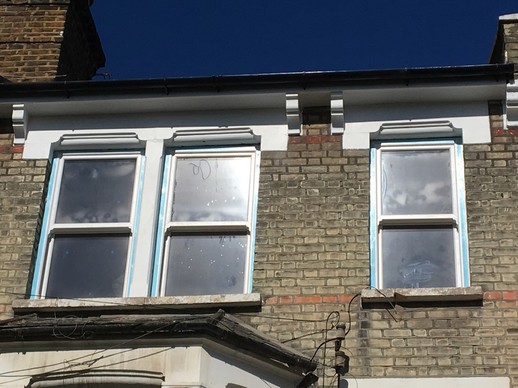 New uPVC sash windows fitted on Victorian terrace in Chiswick